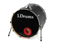 5001013-2218 Бас-барабан 22" x 18", черный, LDrums