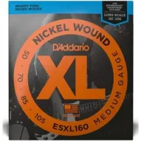 D`addario esxl-160 sale  струны для 4х струнной безголовой бас гитары серии double ball end, 50-105