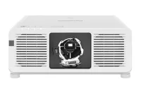 Лазерный проектор Panasonic [PT-REQ10LWE] (без объектива) DLP,10000 Lm;4K(3840 x 2400 QuadPixelDrive);25000:1;HDMI IN x2;DisplayPort x1;MultiSyncIN x1/OUT x1;RemoteIN x2/OUT x1;СЛОТ для опц. плат;USB x2;RS232 IN x2/OUT x1;RJ45 LAN; 36dB; 28,7 кг. белый