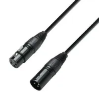 Adam hall k3 dmf 3000  dmx-кабель 3-pin xlr (m)-xlr (f), 30м