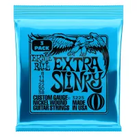 ERNIE BALL 3225 Nickel Slinky Extra 3 Pack 8-38 - Струны для электрогитары