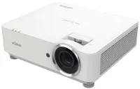 Мультимедийный инсталляционный проектор vivitek dh3660z ,dlp,wuxga (1920 x 1080), 4500 ansi lumens, 20,000:1,laser, tr 1.39 - 2.09 : 1,vga x2,hdmi x3,rs-232,rj45 (1: lan) 3d, 7кг, цвет белый.