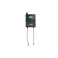 Mipro MI-909R/E-8S Миниатюрный цифровой  UHF поясной стерео приёмник беспроводной системы ушного мониторинга. Рабочий диапазон 480 - 544 МГц.  В комплекте наушники E-8S