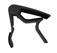 Fzone fc-71 black  каподастр "прищепка" для акустической гитары, алюминий, черный