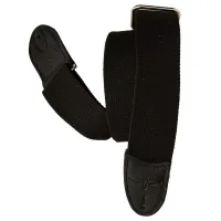 109907::001: - 2" Deluxe Cotton Strap Black гитарный ремень, нейлоновый, цвет чёрный, PRS