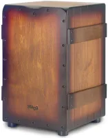 STAGG CAJ-CRATE SBB - Стандартных размеров Crate кахон с отделкой коричневый санберст