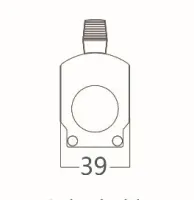 SILVER STAR GOBO HOLDER для  ECLIPSE MINI 1340500819 Держатель гобо для ECLIPSE MINI
