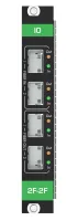 Kramer [mc3-2f-2f/standalone] модуль с 2 оптическими входами и выходами для передачи сигнала hdmi и rs-232, совместим с модулями sfp+. модули osp-mm1 поставляются в комплекте; поддержка 4к60 4:4:4