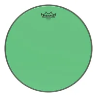 REMO BE-0314-CT-GN Emperor® Colortone™Green Drumhead, 14' цветной двухслойный прозрачный пластик, зеленый
