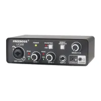 Freeboss uc26 аудиоинтерфейс 24 бит/48 кгц, 3 входа/1 выход