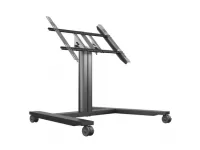 Multibrackets M6812 - Мобильная стойка для ЖК-дисплея 32"- 55", алюминий, черный цвет, монтажный интерфейс 700 х 400 мм