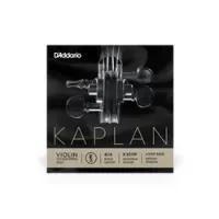 D`addario k301w  отдельная струна e для скрипки 4/4 kaplan, алюминий/ сталь, medium tension