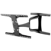 Кронштейн Peerless-AV SUA761PU DesignerSeries™ поворотно-выдвижное до 63см. для 37-65", VESA до 600x400, наклон +5/-15, горизонт. +5/-5, до 36 кг. черн.
