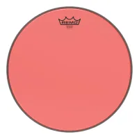 REMO BE-0314-CT-RD Emperor® Colortone™ Red Drumhead, 14" цветной двухслойный прозрачный пластик, красный
