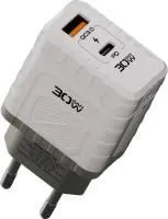 Адаптер сетевой DEFENDER UPA-132 30W, USB A+C, белый