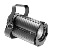 DTS SCENA LED 80 CT FR, Black Театральный LED прожектор с линзой Френеля, 1 x White 2700K - 6000K LED, 9100 Lux/2 m, Zoom 14° - 77°, линза Ø 112 мм, линейный зум 14°-77°, разъемы POWERCON In, DMX In/Out 5pin, рамка светофильтра, LED дисплей, 100 Вт, АС 90