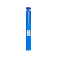 JR321-SC, 1 кнопка, колонна, LED индикатор, БП, синяя, аналоговая