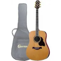 Crafter D-7/ N  акустическая гитара Dreadnought, массив кедра, цвет натуральный матовый, c чехлом