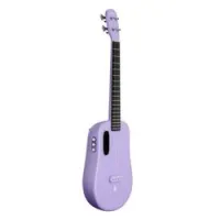 Lava u 23" freeboost purple  трансакустическая укулеле, цвет фиолетовый, кейс в комплекте