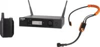 Shure GLXD14RE/SM31-Z2 - Беспроводная инструментальная радиосистема GLXD14R рэкового исполнения с головным микрофоном SM31, диапазон 2.4 ГГц