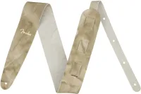 FENDER Tie Dye Leather Strap NATURAL ремень для гитары, кожа, цвет натуральный