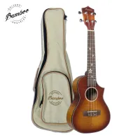 Bamboo bu-26 blossom sunburst  укулеле тенор с чехлом, цвет санберст