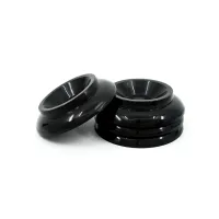 HY-PM008 Комплект подставок под пианино, пластик, черные, 4 шт, Rin