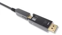 Кабель оптический активный DP 1.4, Mini DP Mini DP со съемными разъемами, 70 м