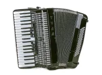 A-4-BK Аккордеон "Тула" 37х80-III-7/2, черный, Тульская Гармонь