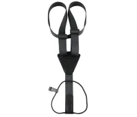 Perri's UKECR-BK - Ремень для укулеле, с крючком, Серия UKULELE, Материал: полиэстер, Рисунок: отсутствует, Цвет: чёрный, Ширина ремня: 5 см