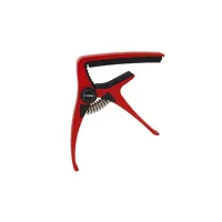 Aroma AC-20 red Каподастр для акустической гитары, красный