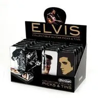 Dunlop eppt24 elvis presley pick tin sale  разные сувенирные наборы медиаторов в пенале, 6 шт в пена