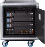 D&b audiotechnik 3xd20 touring rack c туровый рэк для трёх усилителей d20, в комплекте с коммутацией