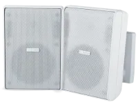 Bosch LB20-PC30-5L - Акустическая система премиум-класса, настенная, 5.25"+0.75", 8 Ом/75 Вт, 70 В/100 В/30 Вт, корпус ABS, метал.решетка, кронштейн, IP54, белого цвета