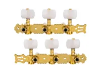 AO-020B1P Комплект колковой механики для классической гитары, позолоченный, Alice