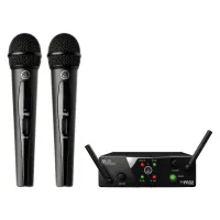 AKG WMS40 Mini2 Vocal Set BD US25B/D (537.900and540.400) - вокальная радиосистема с 2-мя ручными передатчиками c капсюлем D88