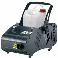 DTS FOG FX-5 Генератор дыма. Мощность 1800 Вт, выброс дыма до 16 м, емкость канистры 2 л., пульт ПДУ, лира для подвеса, 2 DMX канала