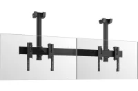 Vogels C1208 Black- Потолочное крепление для видеостены 1х2 из дисплеев диагональю 42–55'', длина штанги 800 мм, макс. нагрузка 160 кг