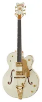 GRETSCH G6136TG PLAYERS EDITION FALCON White полуакустическая электрогитара, цвет белый, кейс в комплекте