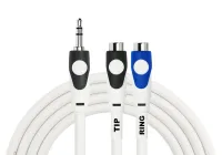 Kirlin LGY-367L 1M WH - кабель Y-образный 1 м
