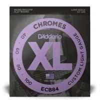 D`addario ecb-84 sale  струны для бас гитары chromes, хром, плоская оплётка, 40-100