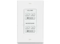Extron EBP VC2 D - Кнопочная панель eBUS с двойным регулятором громкости: панель Decorator