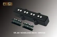 Tesla VR-JB1 NOISELESS/BK/NE  - звукосниматель для бас-гитары, хамбакер, Алнико 5, 7,1 кОм, Чёрный