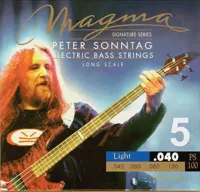 Комплект 5 струн для бас-гитары Magma Peter Sonntag PS105