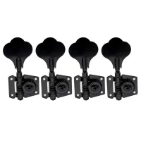 MX0166BK-4 Колки для 4-струнной бас-гитары, 4 левых, Musiclily