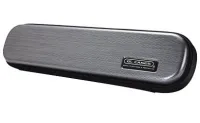 Flute case GLCASE GLE-FL(L18) - Polycarbonate hard case with dark gray silkscreen printing for soprano flute