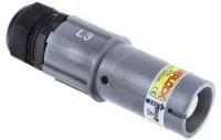 PFPD-3GY-S120M40A Line 3, POWERFIT 400AMP PANEL DRAIN, панельный / папа / серый, KUPO -