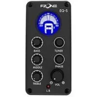Fzone eq-5  врезной гитарный 3х полосный эквалайзер со встроенным тюнером и lcd дисплеем