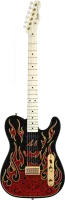 FENDER James Burton Telecaster, Maple Fingerboard, Red Paisley Flames Электрогитара