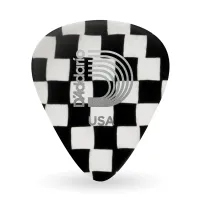 PLANET WAVES 1CCB6-10 10 PICK CELLULOID CHCKRBRD HVY